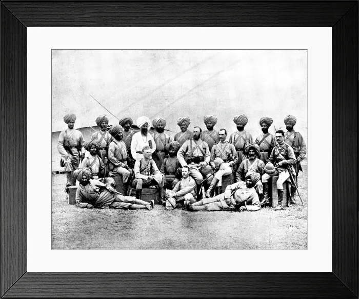 Framed Print : The Chitral Expedition, 1895. Creator: Unknown Framed Print : The Chitral Expedition, 1895. Creator: Unknown