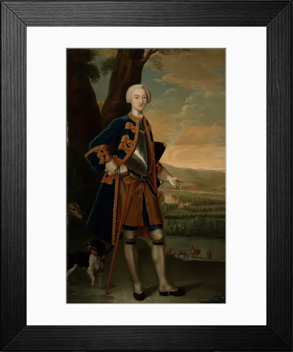 Framed Print : Cosmo George, 3rd Duke of Gordon, 1740. Creator: John Alexander Framed Print : Cosmo George, 3rd Duke of Gordon, 1740. Creator: John Alexander