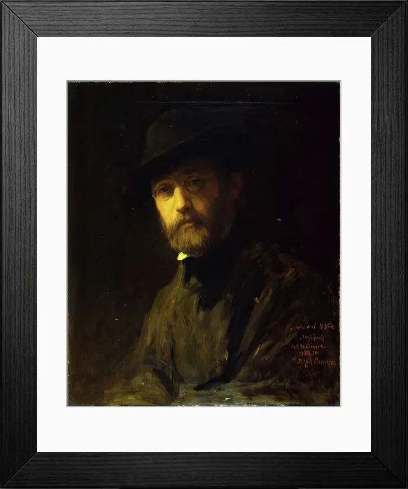 Framed Print : Joseph Israels-Painted Jointly with Israels, G.P. Chalmers & Hugh Cameron, 1870. Creators: Jozef Israels, George Reid, Hugh Cameron, George Paul Chalmers Framed Print : Joseph Israels-Painted Jointly with Israels, G.P. Chalmers & Hugh Cameron, 1870. Creators: Jozef Israels, George Reid, Hugh Cameron, George Paul Chalmers