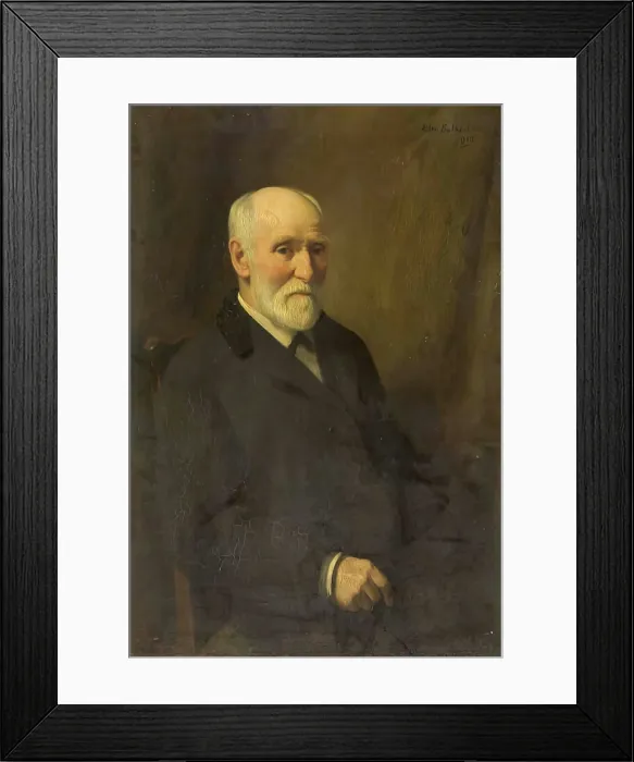 Framed Print : Portrait of a Bearded Man, c1910. Creator: Allan Newton Sutherland Framed Print : Portrait of a Bearded Man, c1910. Creator: Allan Newton Sutherland