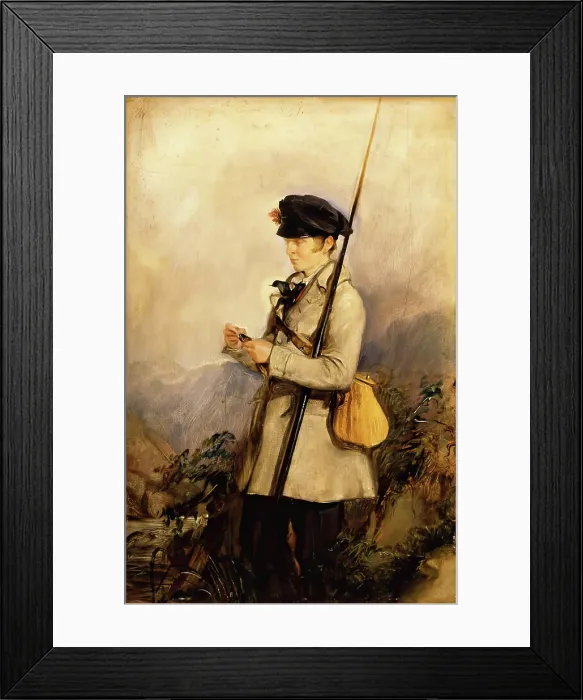 Framed Print : Disgorging the Fly, 1841. Creator: John Phillip