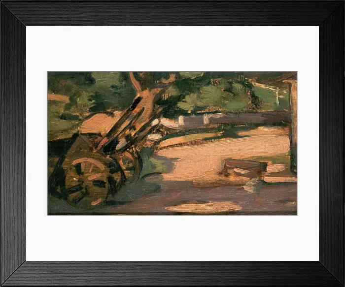 Framed Print : The Cart, Comrie, 1900. Creator: Samuel John Peploe Framed Print : The Cart, Comrie, 1900. Creator: Samuel John Peploe