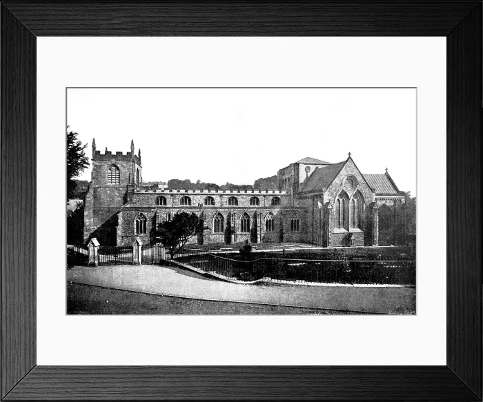 Framed Print : The Cathedrals of Great Britain: Bangor Cathedral, 1895. Creator: Francis Frith & Co Framed Print : The Cathedrals of Great Britain: Bangor Cathedral, 1895. Creator: Francis Frith & Co