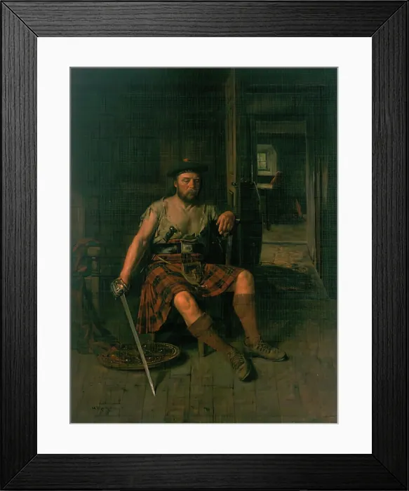 Framed Print : Defeated, but not Conquered, c1870-1890. Creator: Alexander Mackenzie Framed Print : Defeated, but not Conquered, c1870-1890. Creator: Alexander Mackenzie