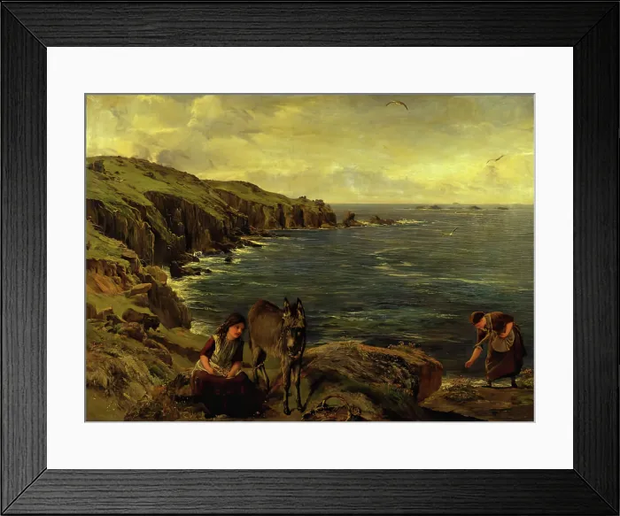 Framed Print : Sea Daisies, c1886. Creator: James Clarke Hook Framed Print : Sea Daisies, c1886. Creator: James Clarke Hook