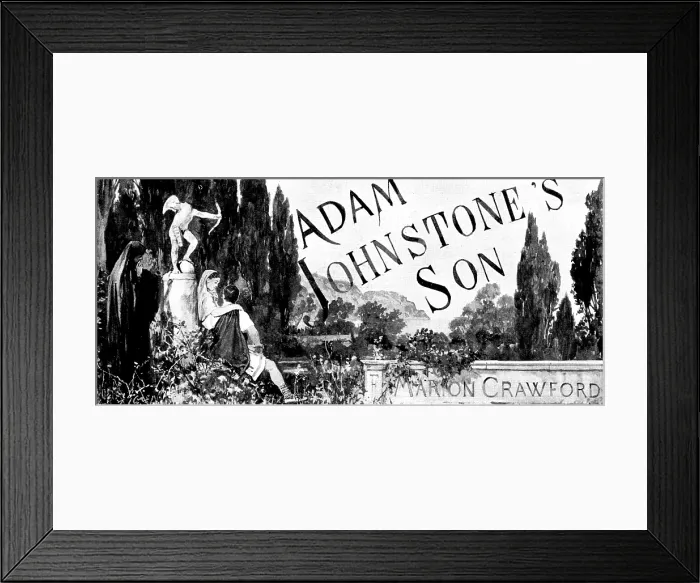 Framed Print : Adam Johnstone's Son, 1895. Creator: George Meisenbach. Adam Johnstone's Son, 1895. Creator: George Meisenbach Framed Print : Adam Johnstone's Son, 1895. Creator: George Meisenbach. Adam Johnstone's Son, 1895. Creator: George Meisenbach