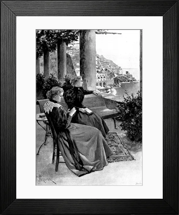 Framed Print : Adam Johnstone's Son: 'I sometimes think one's past life is written in a foreign language'... 1895 Framed Print : Adam Johnstone's Son: 'I sometimes think one's past life is written in a foreign language'... 1895