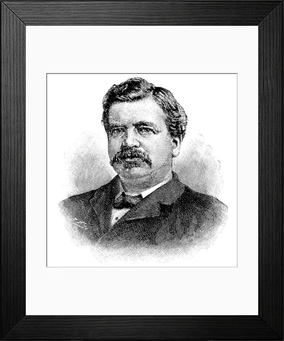 Framed Print : Professor Rhys, 1895. Creator: P Naumann Framed Print : Professor Rhys, 1895. Creator: P Naumann