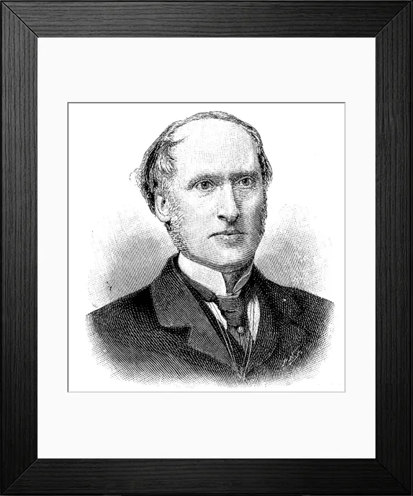 Framed Print : The late Mr. J. Lawrence Gane, Q.C. M.P. 1895. Creator: P Naumann Framed Print : The late Mr. J. Lawrence Gane, Q.C. M.P. 1895. Creator: P Naumann