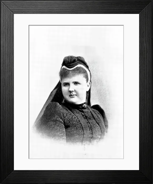 Framed Print : The Queen-Regent, mother of the Queen of the Netherlands, 1895. Creator: Adolphe Zimmermans Framed Print : The Queen-Regent, mother of the Queen of the Netherlands, 1895. Creator: Adolphe Zimmermans