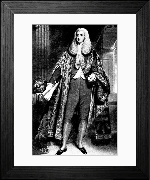 Framed Print : The Right Hon. Charles Shaw-Lefevre, afterwards Viscount Eversley - Speaker 1839 to 1857, (1895). Creator: Unknown Framed Print : The Right Hon. Charles Shaw-Lefevre, afterwards Viscount Eversley - Speaker 1839 to 1857, (1895). Creator: Unknown