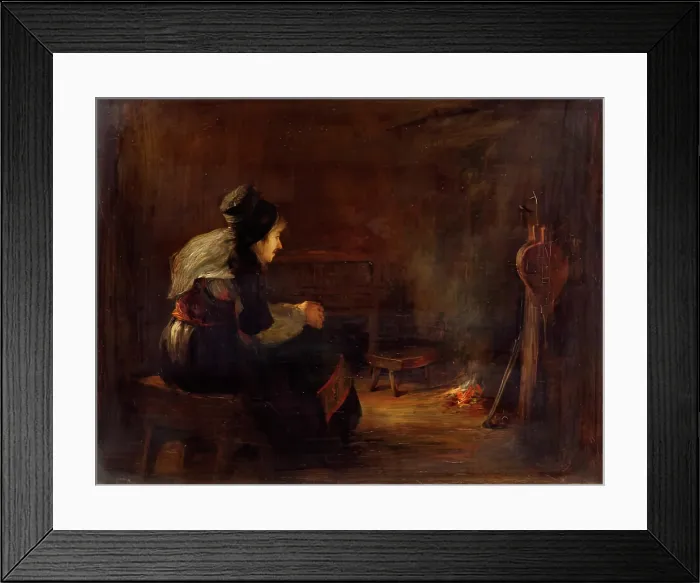 Framed Print : The Gloamin of Life, c1878. Creator: George Paul Chalmers. The Gloamin of Life, c1878. Creator: George Paul Chalmers Framed Print : The Gloamin of Life, c1878. Creator: George Paul Chalmers. The Gloamin of Life, c1878. Creator: George Paul Chalmers