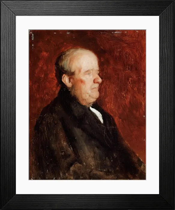 Framed Print : The Orra Man, c1890s. Creator: Joseph Farquharson Framed Print : The Orra Man, c1890s. Creator: Joseph Farquharson