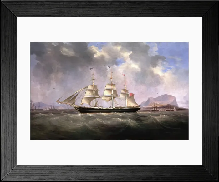 Framed Print : The Ship John Duthie, c1864. Creator: Arthur Smith Framed Print : The Ship John Duthie, c1864. Creator: Arthur Smith