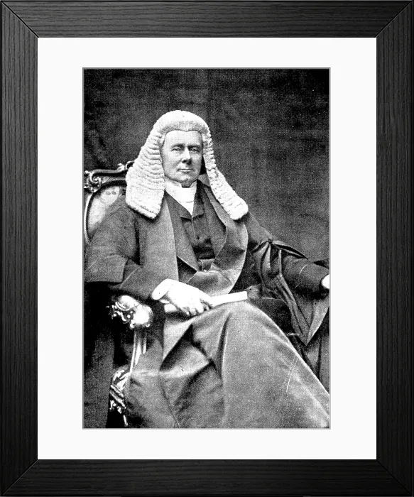 Framed Print : The Right Hon. H. B. W. Brand - Speaker from 1872 to 1884, (1895). Creator: Lascelles Framed Print : The Right Hon. H. B. W. Brand - Speaker from 1872 to 1884, (1895). Creator: Lascelles