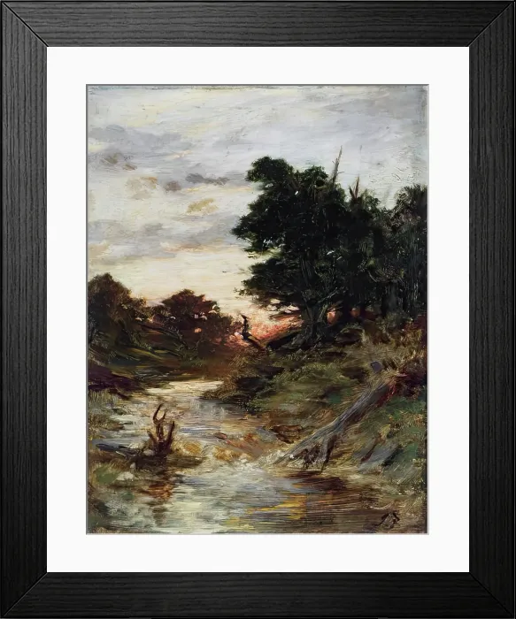 Framed Print : Day's Dying Glow - Study, c1873. Creator: Joseph Farquharson. Day's Dying Glow - Study, c1873. Creator: Joseph Farquharson Framed Print : Day's Dying Glow - Study, c1873. Creator: Joseph Farquharson. Day's Dying Glow - Study, c1873. Creator: Joseph Farquharson