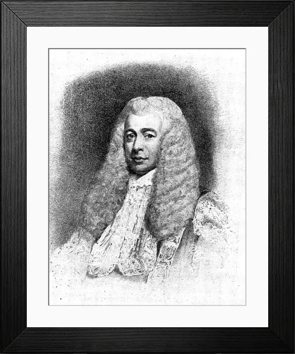 Framed Print : The Right Hon. Charles Abbot, afterwards Lord Colchester - Speaker from 1802 to 1817, (1895). Creator: Unknown