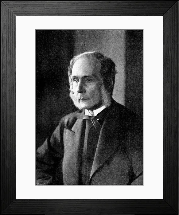 Framed Print : The late Roundell Palmer, First Earl of Selborne, P. C. 1895. Creator: Russell & Sons Framed Print : The late Roundell Palmer, First Earl of Selborne, P. C. 1895. Creator: Russell & Sons