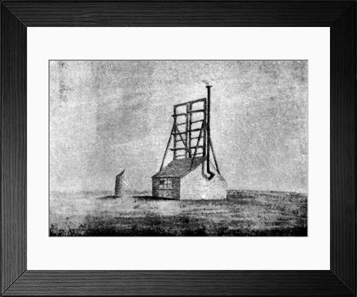 Framed Print : Old Semaphore Station, Telegraph Hill, 1895. Creator: Unknown Framed Print : Old Semaphore Station, Telegraph Hill, 1895. Creator: Unknown