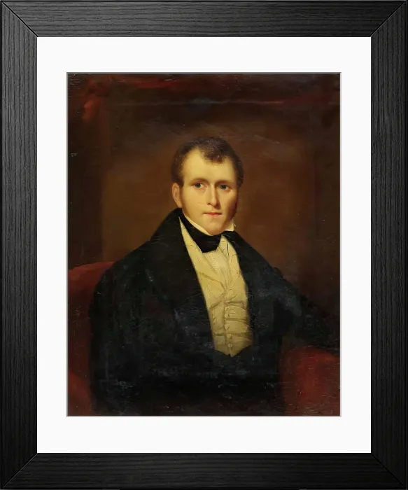 Framed Print : A Gentleman, 1850-1874. Creator: Unknown Framed Print : A Gentleman, 1850-1874. Creator: Unknown