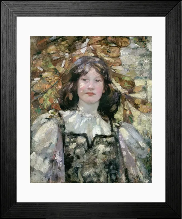 Framed Print : Autumn, c1898. Creator: Bessie MacNicol Framed Print : Autumn, c1898. Creator: Bessie MacNicol