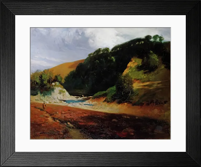 Framed Print : Alnack Water, c1890-1940. Creator: James Alexander Hay Hector Framed Print : Alnack Water, c1890-1940. Creator: James Alexander Hay Hector