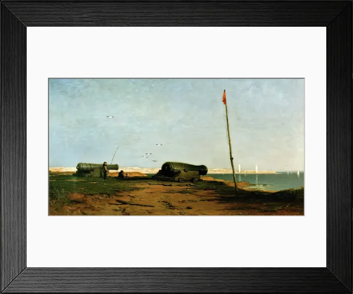 Framed Print : The Mouth of the Tay, 1871 - 1874. Creator: James Cassie Framed Print : The Mouth of the Tay, 1871 - 1874. Creator: James Cassie