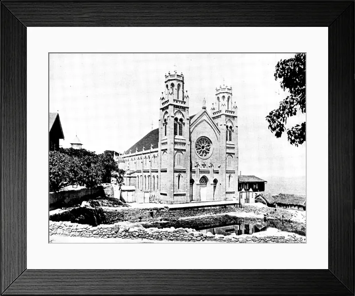 Framed Print : Roman Catholic Cathedral, Antananarivo, Madagascar, 1895. Creator: Unknown Framed Print : Roman Catholic Cathedral, Antananarivo, Madagascar, 1895. Creator: Unknown