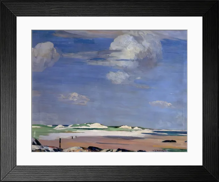 Framed Print : The Sands, St Andrews, c1880-1920. Creator: William York Macgregor Framed Print : The Sands, St Andrews, c1880-1920. Creator: William York Macgregor