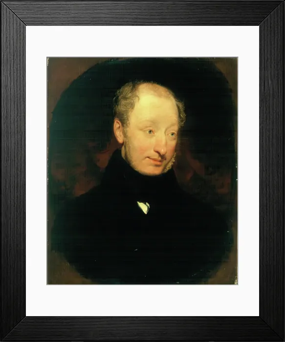Framed Print : Archibald Simpson, Architect, c1840. Creator: James William Giles Framed Print : Archibald Simpson, Architect, c1840. Creator: James William Giles