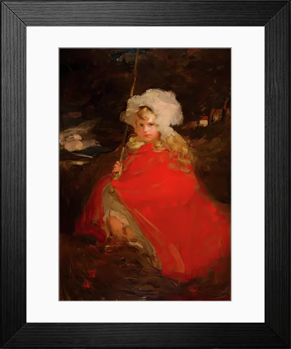 Framed Print : Kathleen, 1898. Creator: Robert Brough Framed Print : Kathleen, 1898. Creator: Robert Brough