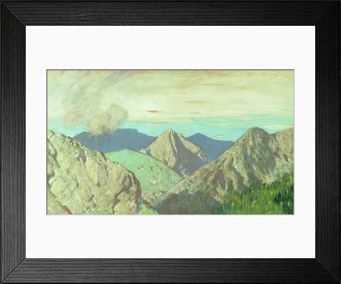 Framed Print : Helvellyn and Cachedicam, c1920s. Creator: Charles John Holmes Framed Print : Helvellyn and Cachedicam, c1920s. Creator: Charles John Holmes