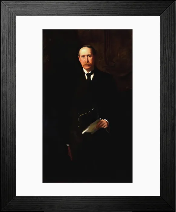 Framed Print : Sir James Murray, 1903. Creator: Robert Brough Framed Print : Sir James Murray, 1903. Creator: Robert Brough