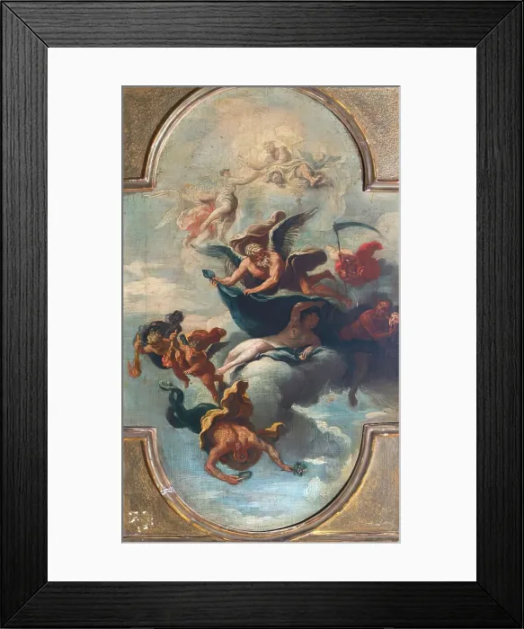 Framed Print : The Descent of Venus (2nd Version), c1836. Creator: William Dyce Framed Print : The Descent of Venus (2nd Version), c1836. Creator: William Dyce