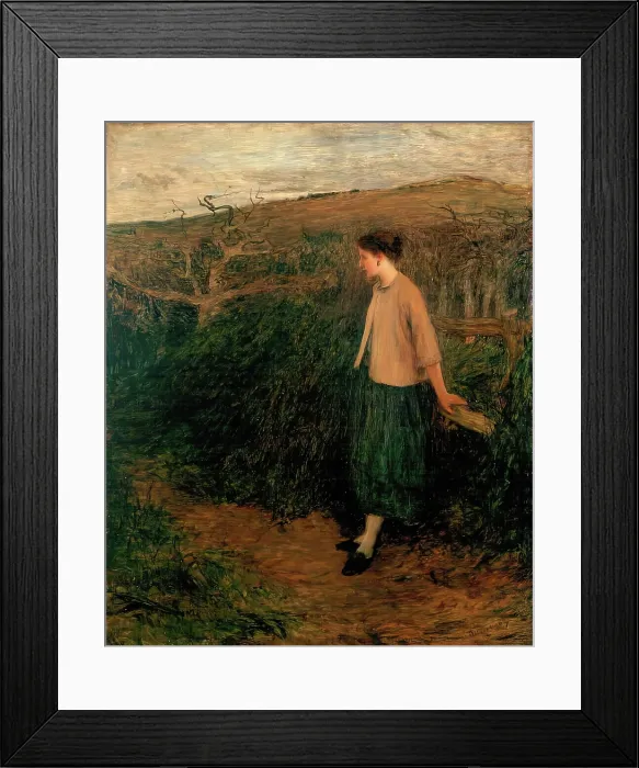 Framed Print : The Broken Tryst, 1868. Creator: William Quiller Orchardson Framed Print : The Broken Tryst, 1868. Creator: William Quiller Orchardson