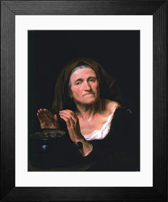 Framed Print : The Bohemian Woman, c1840. Creator: John Phillip Framed Print : The Bohemian Woman, c1840. Creator: John Phillip