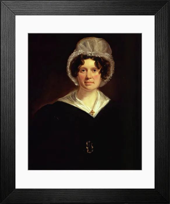 Framed Print : Mrs Jean Chalmers, c1840. Creator: John Phillip Framed Print : Mrs Jean Chalmers, c1840. Creator: John Phillip