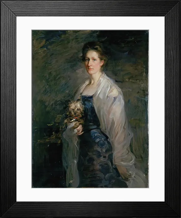 Framed Print : Mrs William Pyper, 1900. Creator: Robert Brough Framed Print : Mrs William Pyper, 1900. Creator: Robert Brough