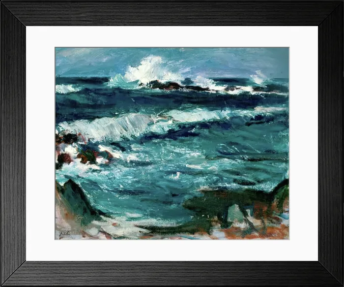 Framed Print : Stormy Weather, Iona, c1929. Creator: Samuel John Peploe Framed Print : Stormy Weather, Iona, c1929. Creator: Samuel John Peploe