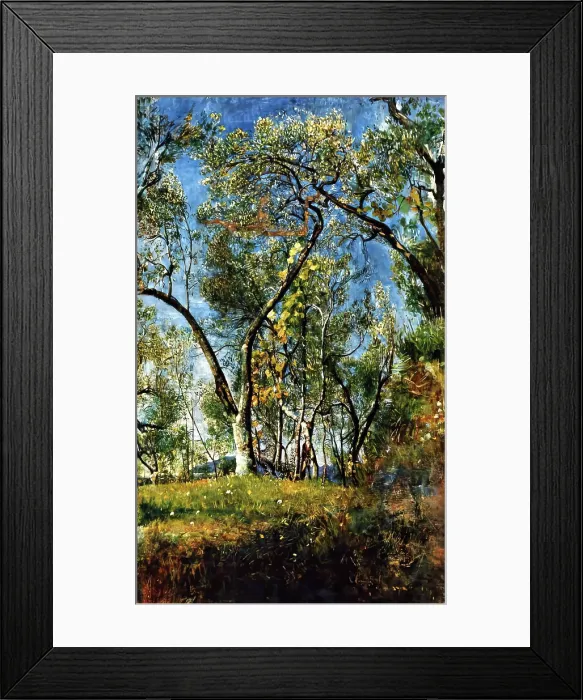 Framed Print : Landscape with Trees, c1920s. Creator: Annie Louisa Swynnerton Framed Print : Landscape with Trees, c1920s. Creator: Annie Louisa Swynnerton