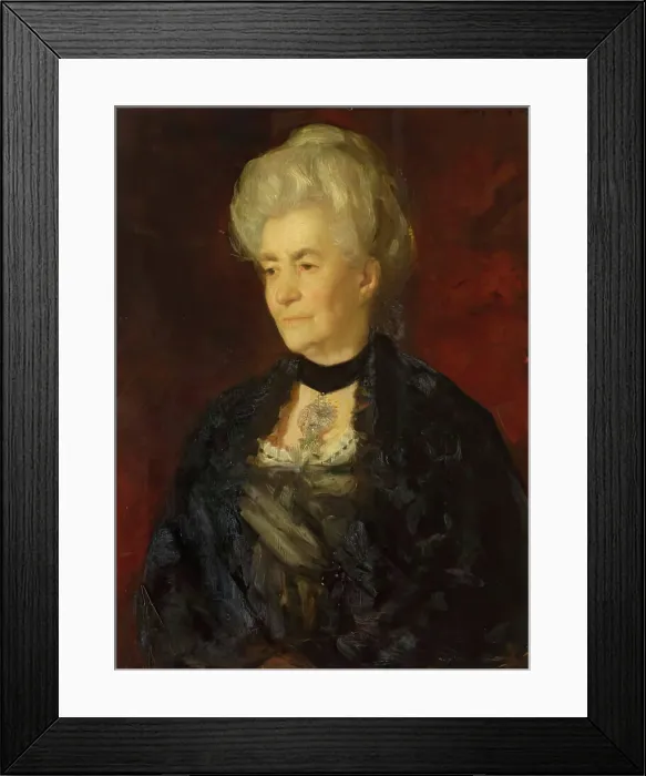 Framed Print : Lady Geddes, 1910. Creator: Campbell Lindsay Smith Framed Print : Lady Geddes, 1910. Creator: Campbell Lindsay Smith