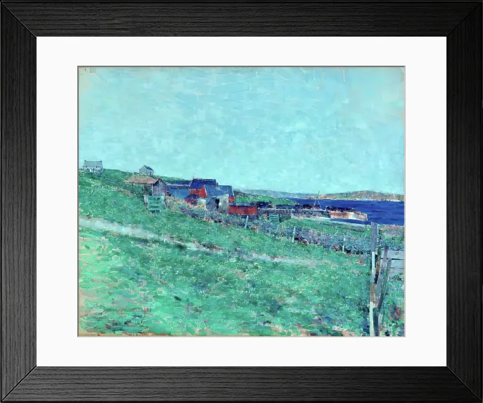 Framed Print : Curing Station, Whalsay Shetland, 1921. Creator: John Quinton Pringle Framed Print : Curing Station, Whalsay Shetland, 1921. Creator: John Quinton Pringle