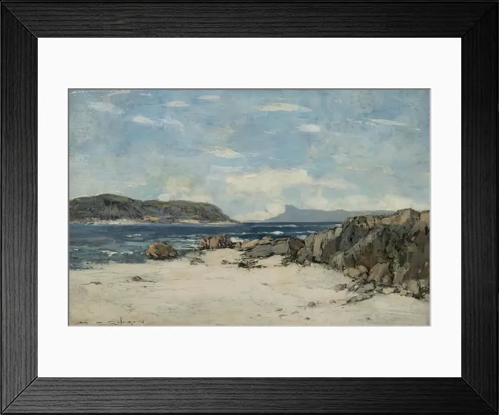 Framed Print : The Scuir of Eigg, 1900-1924. Creator: William Alfred Gibson Framed Print : The Scuir of Eigg, 1900-1924. Creator: William Alfred Gibson