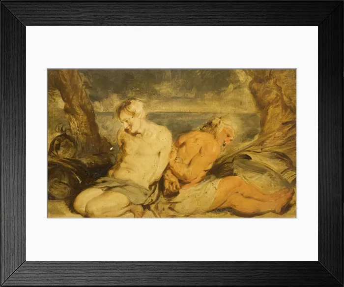 Framed Print : Sketch after Rubens, 1838. Creator: John Phillip Framed Print : Sketch after Rubens, 1838. Creator: John Phillip