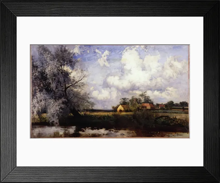 Framed Print : Prestonkirk Mill, Haddington, c1880-1910. Creator: Robert Noble Framed Print : Prestonkirk Mill, Haddington, c1880-1910. Creator: Robert Noble