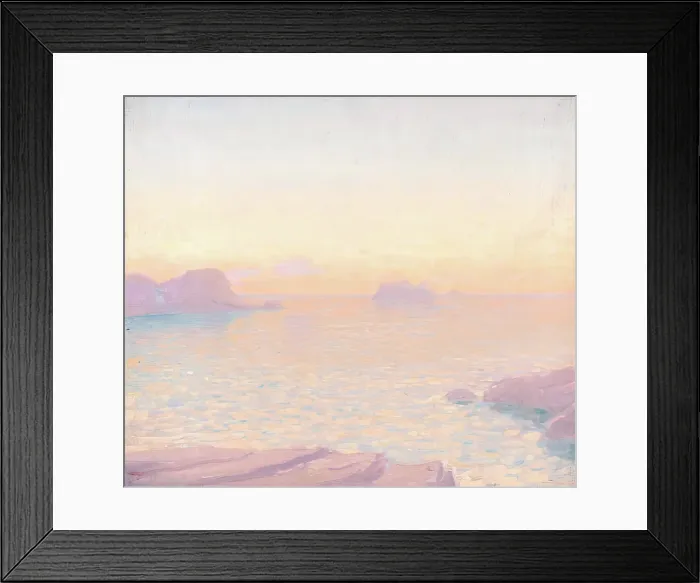 Framed Print : Sunrise, c1880-1931. Creator: Vereker Monteith Hamilton Framed Print : Sunrise, c1880-1931. Creator: Vereker Monteith Hamilton