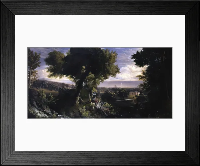 Framed Print : Westburn, c1827. Creator: William Dyce Framed Print : Westburn, c1827. Creator: William Dyce