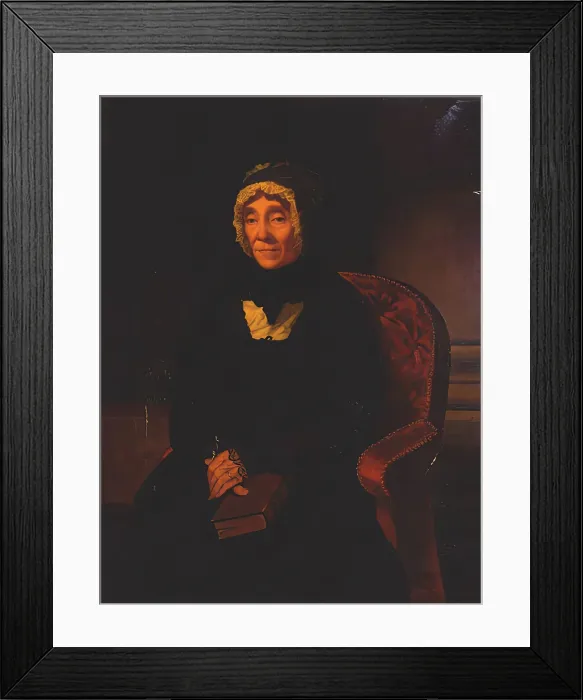 Framed Print : Mrs William Crombie, 1825-1849. Creator: William Dyce Framed Print : Mrs William Crombie, 1825-1849. Creator: William Dyce