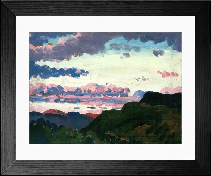 Framed Print : The Spurs of Arenig, 1912. Creator: James Dickson Innes Framed Print : The Spurs of Arenig, 1912. Creator: James Dickson Innes