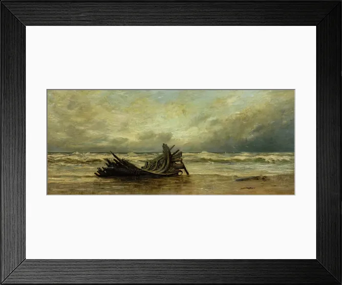 Framed Print : A Homeless Sea, 1900-1924. Creator: Leslie Thomson